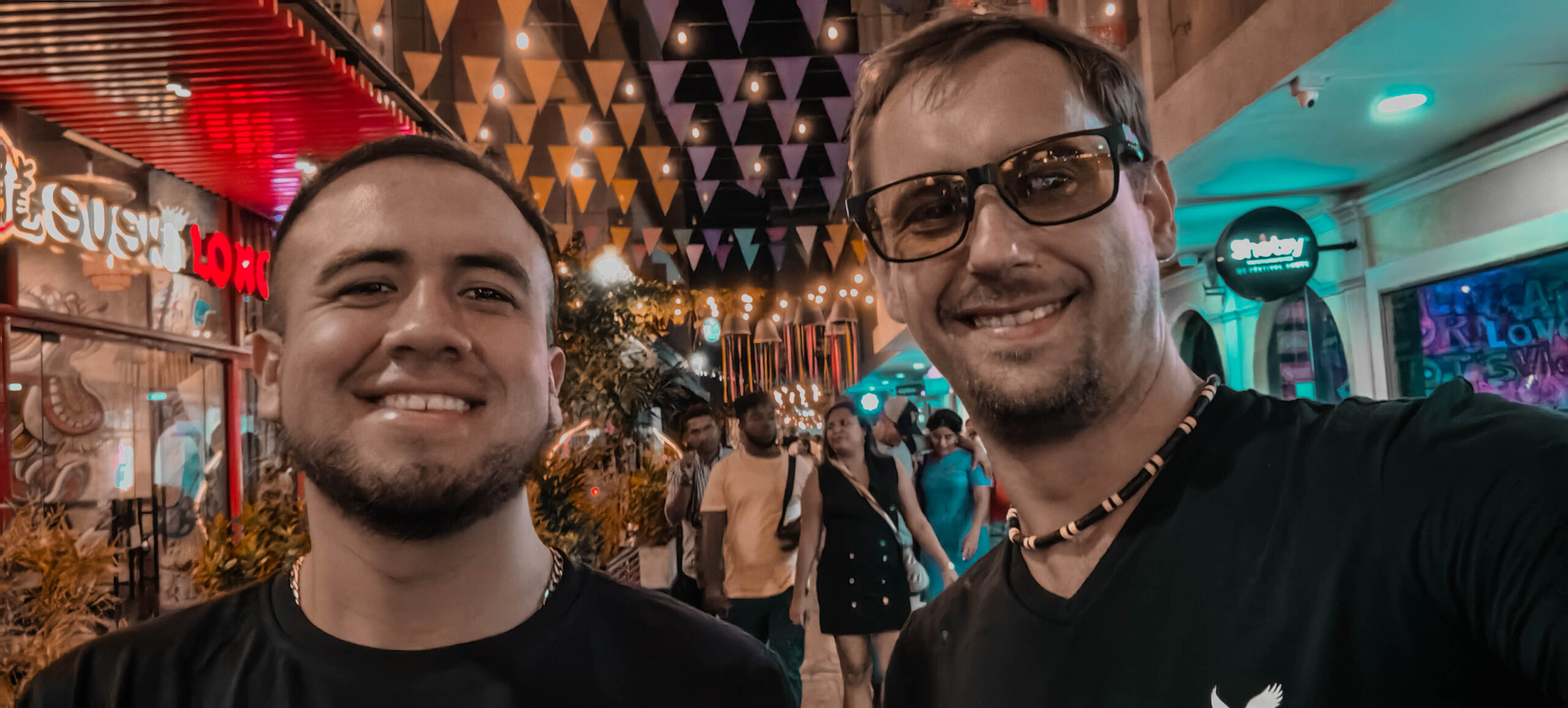 Wilfredo Mora Perez and Konstantin Dzyuba, founders of Prestige Travel Makers